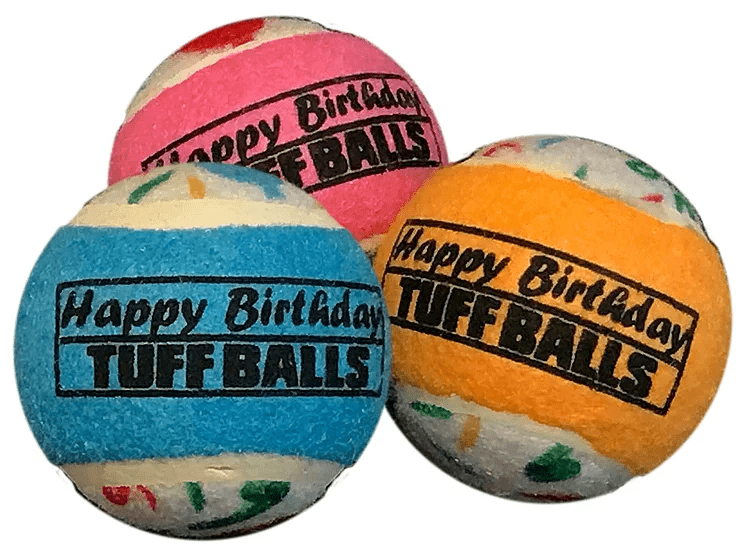 Happy Birthday Tuff Ball Set 